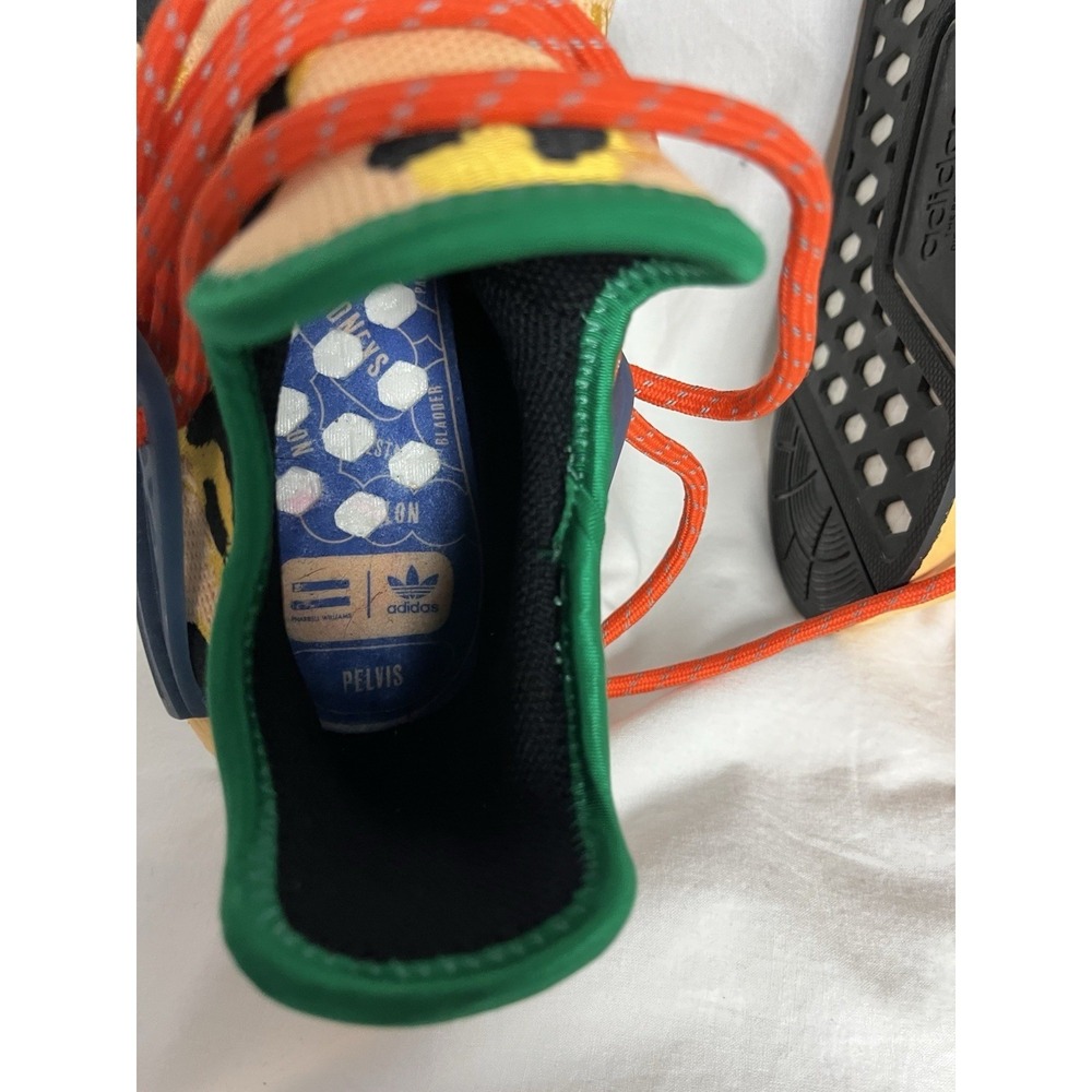 Adidas Pharrell Williams HU NMD Leopard Primeknit Sneaker Men's Size 10.5 - Picture 2 of 12